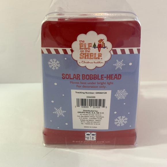 Elf on Shelf Solar Bobble Head - Picture 3 of 3